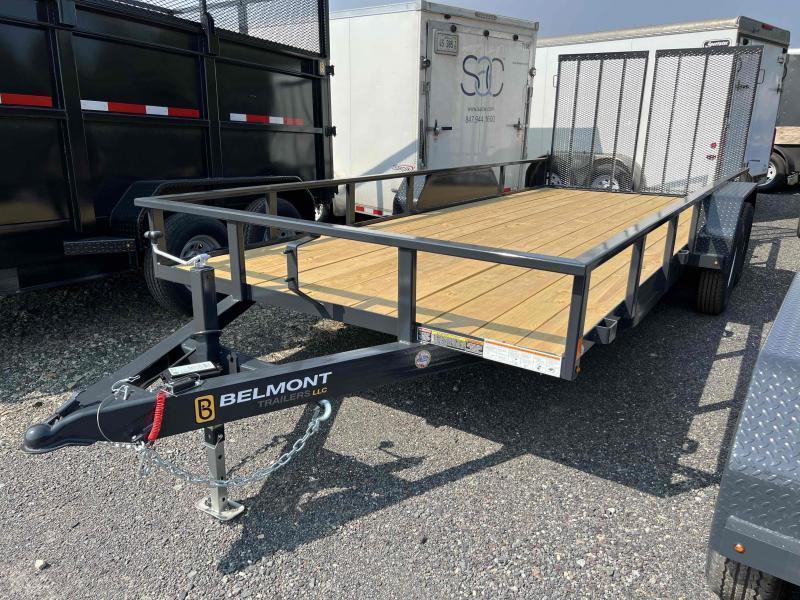 NEW 2025 Belmont 82"x18' Landscape Trailer 7K (LT618TT-7K) ppmI9wty37ch