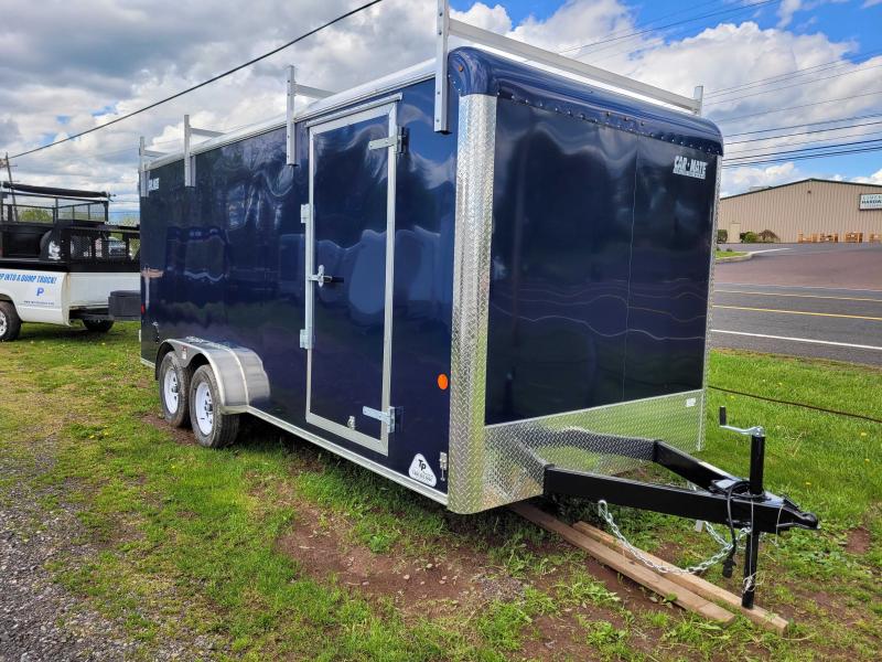 NEW 2023 Car Mate 7x18 Custom Cargo Enclosed Trailer 6'6" Barn Doors 7K Ladders (CM718CC-HD) NEW 2023 Car Mate 7x18 Custom Cargo Enclosed Trailer 6'6" Barn Doors 7K Ladders (CM718CC-HD) OqMxZA
