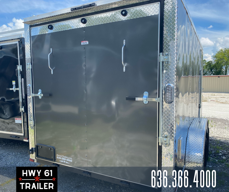 2024 Arising Enclosed Trailer 7x14 TA, 35K Axles, 6'6