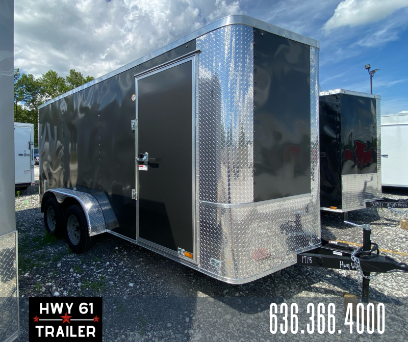 2024 Arising Enclosed Trailer 7x14 TA, 35K Axles, 6'6