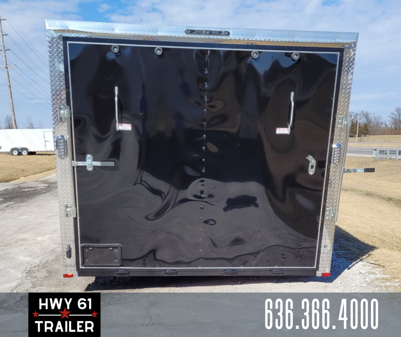 2021 ARISING 8.5x16 TA 35K 6�3" vnose Black Enclosed