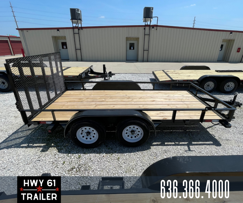 2022 Ozark 76x16 SA 7K 2' dovetail w/ 4' HD spring gate Utility Trailer 2022 Ozark 76x16 SA 7K 2' dovetail w/ 4' HD spring gate Utility Trailer