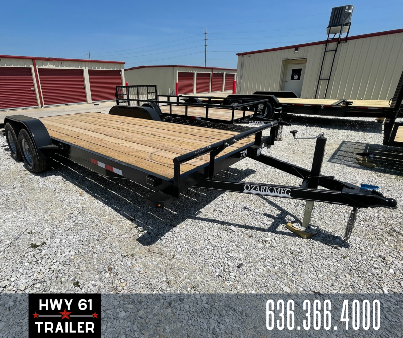 2022 Ozark 82X22 TA 7K 2' DOVETAIL 4' SLIDE IN RAMPS Equipment Trailer 2022 Ozark 82X22 TA 7K 2' DOVETAIL 4' SLIDE IN RAMPS Equipment Trailer