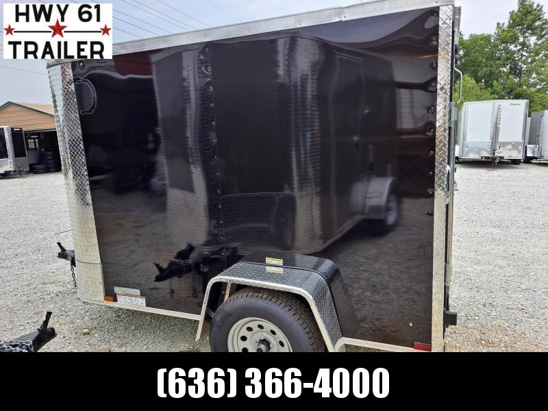 2021 ARISING 5X8 SA 35K 5'6" v-nose Black enclosed 2021 ARISING 5X8 SA 35K 5'6" v-nose Black enclosed