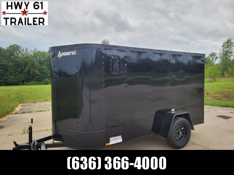 2021 ARISING 5X10 SA 35K 5'6" v-nose Blackout enclosed 2021 ARISING 5X10 SA 35K 5'6" v-nose Blackout enclosed
