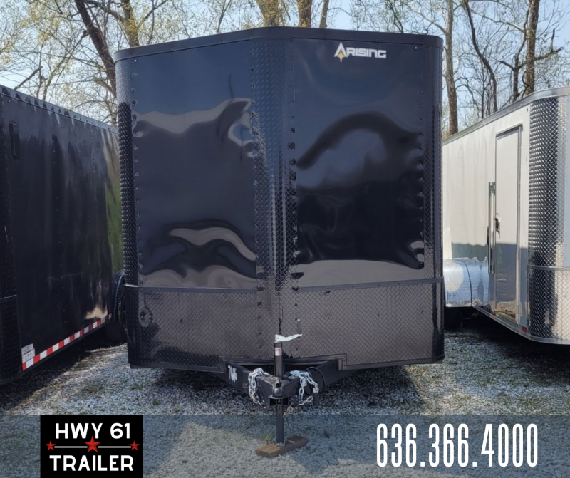 2022 ARISING 8.5x16 TA 35K 7'6" v-nose Blackout Enclosed Trailer 2022 ARISING 8.5x16 TA 35K 7'6" v-nose Blackout Enclosed Trailer