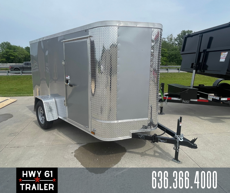 2021 ARISING 5x10 SA 35K 5'6" Silver Enclosed Trailer 2021 ARISING 5x10 SA 35K 5'6" Silver Enclosed Trailer