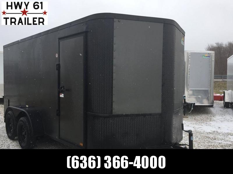 2022 Arising 7x14 TA 35K 6'3 v-nose Charcoal/Blackout enclosed 2022 Arising 7x14 TA 35K 6'3 v-nose Charcoal/Blackout enclosed