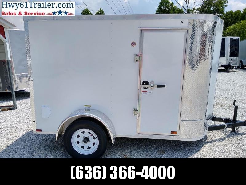 2021 ARISING 5X8 SA V-nose rear ramp 5'6" WHITE WHOLESALE PRICE!!! 2021 ARISING 5X8 SA V-nose rear ramp 5'6" WHITE WHOLESALE PRICE!!!