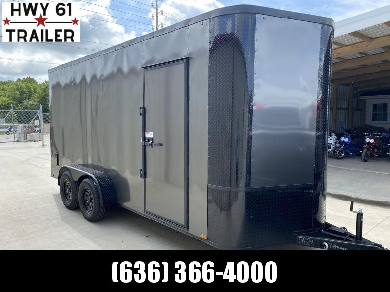 2021 ARISING 8.5x20 TA 5200 lb AXLES 6'6" SIDE VENTS CHARCOAL/BLACKOUT 2021 ARISING 8.5x20 TA 5200 lb AXLES 6'6" SIDE VENTS CHARCOAL/BLACKOUT