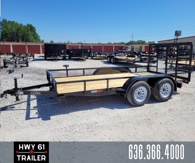 2022 OZARK 76x16 TA 7K 3' HD spring gate dovetail Utility Trailer 2022 OZARK 76x16 TA 7K 3' HD spring gate dovetail Utility Trailer