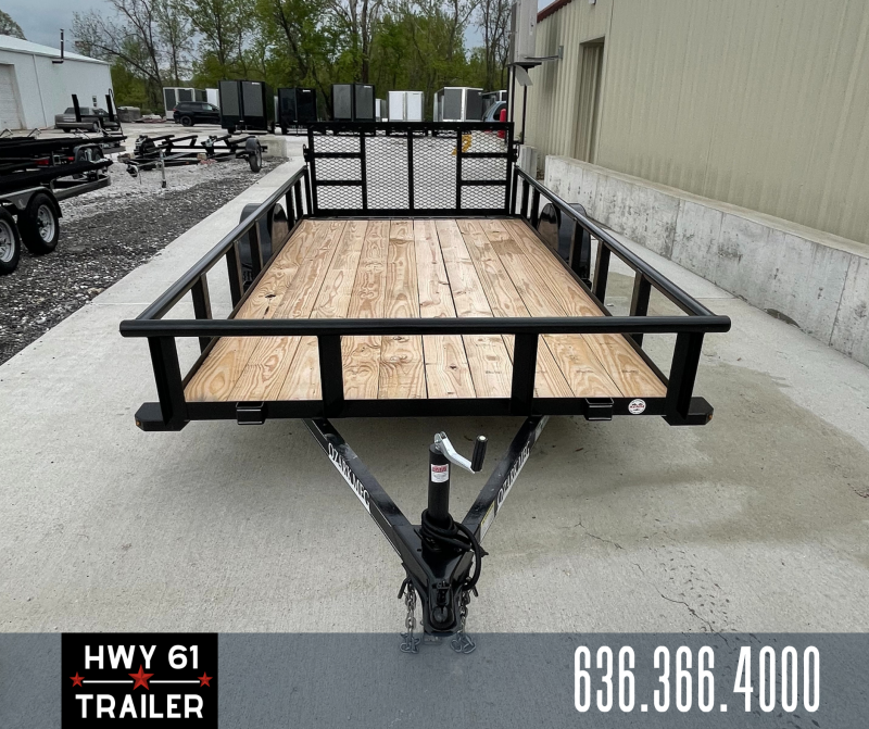 2022 Ozark 76x14 SA 3K 3' gate 2' dovetail Utility Trailer 2022 Ozark 76x14 SA 3K 3' gate 2' dovetail Utility Trailer