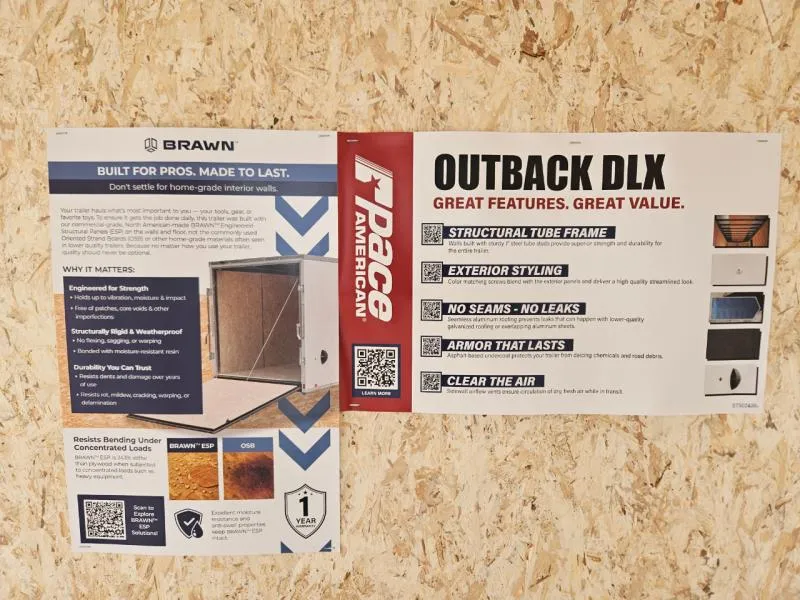 new Cargo (Enclosed) Trailers Pace American  for sale, in Burton, MI Thumbnail 8