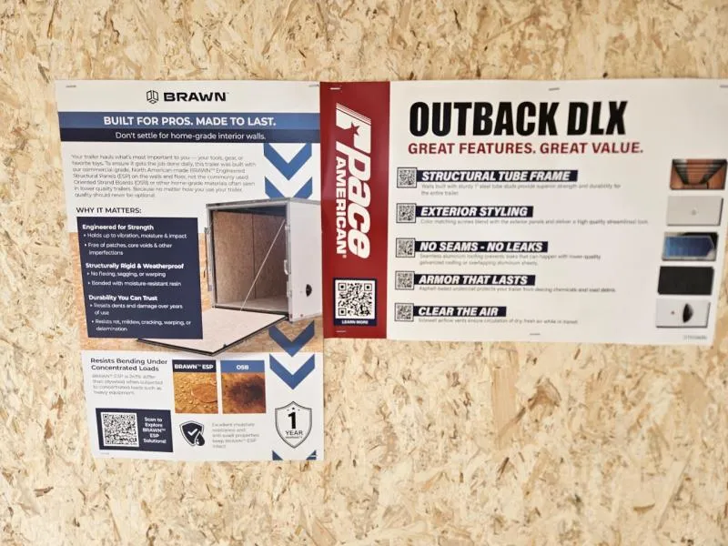 new Cargo (Enclosed) Trailers Pace American  for sale, in Burton, MI Thumbnail 8