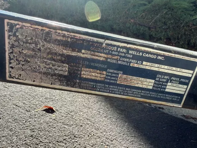 used Cargo (Enclosed) Trailers Wells Cargo  for sale, in Pleasanton, CA Thumbnail 2