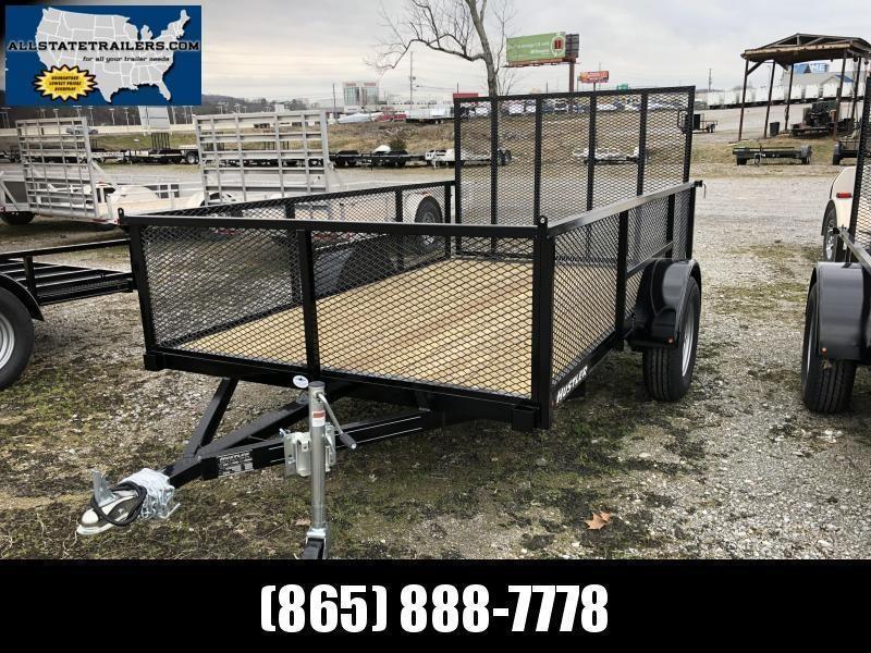 2021 Hustler U1272-15 Utility Trailer 6 x 12 (2' Mesh Sides) 2021 Hustler U1272-15 Utility Trailer 6 x 12 (2' Mesh Sides)