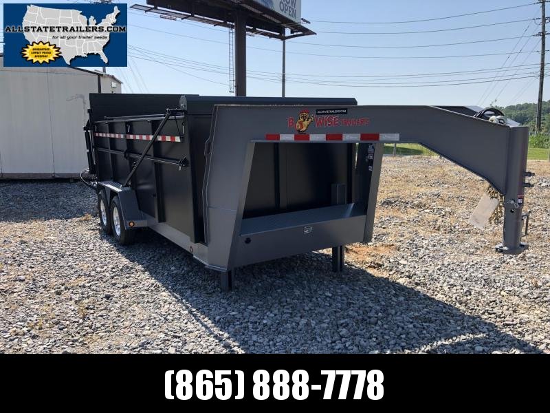 2021 B-Wise (7 x 16) DUG16-15 Ultimate Gooseneck Dump Trailer 2021 B-Wise (7 x 16) DUG16-15 Ultimate Gooseneck Dump Trailer