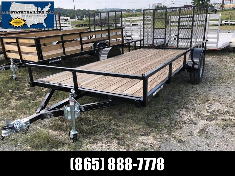 2021 Hustler U1478-15 Utility Trailer 6'6" x 14 2021 Hustler U1478-15 Utility Trailer 6'6" x 14