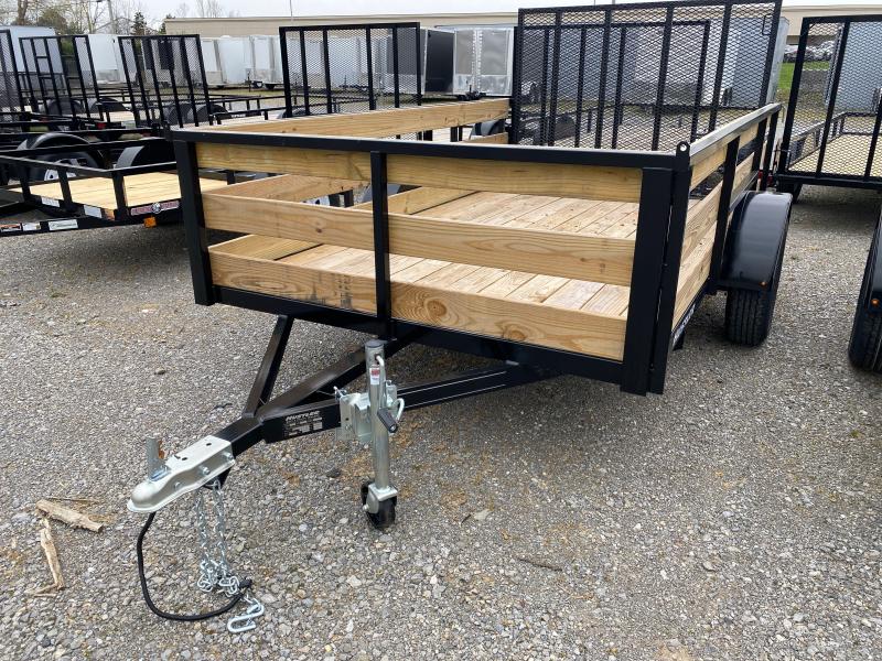 2021 Hustler U1072-15 Utility Trailer 6 x 10 (2' Wood Sides) 2021 Hustler U1072-15 Utility Trailer 6 x 10 (2' Wood Sides)