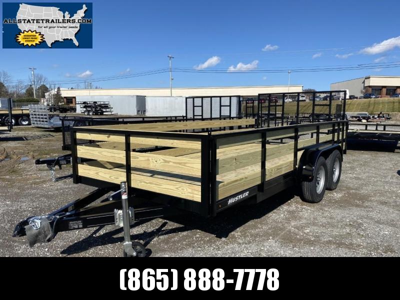 2021 Hustler UT1684-15 Utility Trailer 7 x 16 Tandem 2021 Hustler UT1684-15 Utility Trailer 7 x 16 Tandem