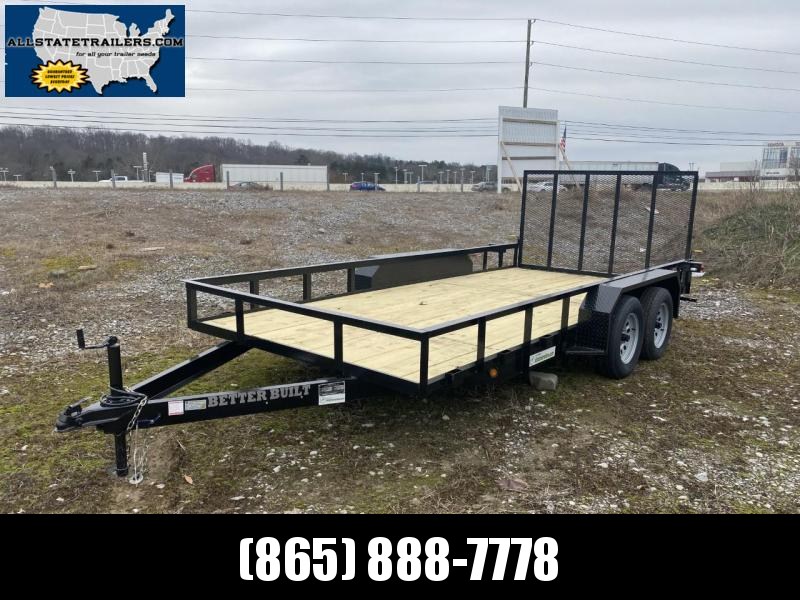 2021 Better Built 7 X 16Tandem Axle (BH1621FB-E) Utility Trailer 2021 Better Built 7 X 16Tandem Axle (BH1621FB-E) Utility Trailer