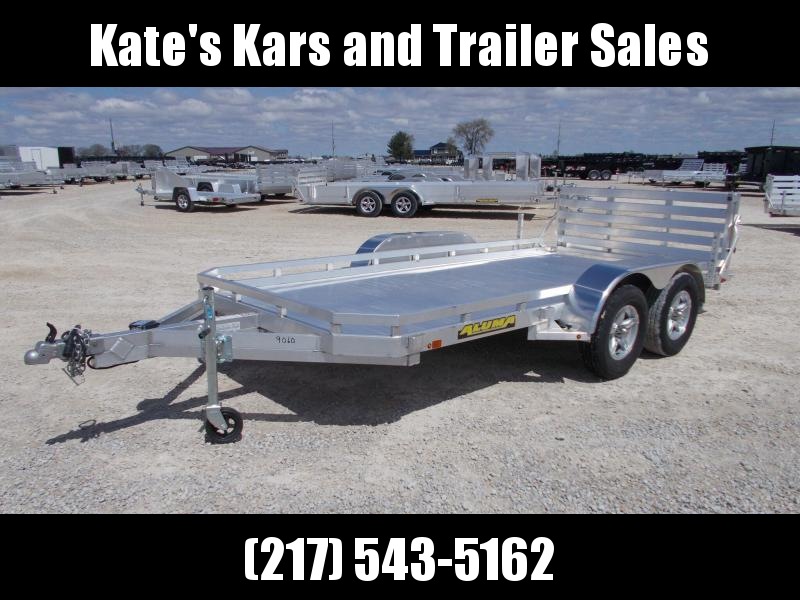 2023 Aluma 7814BT 14' Tandem Axle Aluminum Utility Trailer Utility Trailer 2023 Aluma 7814BT 14' Tandem Axle Aluminum Utility Trailer Utility Trailer