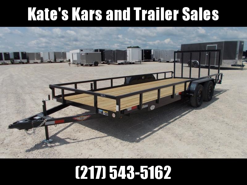 2023 H and H Trailer 20' Utility Trailer 82X20 W/Spring Loaded Gate Utility Trailer 2023 H and H Trailer 20' Utility Trailer 82X20 W/Spring Loaded Gate Utility Trailer
