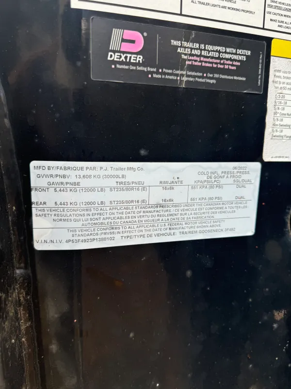 used Equipment / Flatbed Trailers PJ Trailers  for sale, in Greenville, NC Thumbnail 2