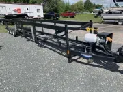 2024 Hoosier 28 Foot Triple Axle Hydraulic Scissor Trailer