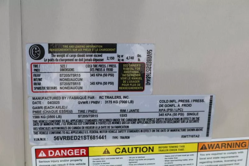 new Cargo (Enclosed) Trailers RC Trailers  for sale, in Ontario, CA Thumbnail 20