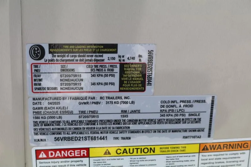 new Cargo (Enclosed) Trailers RC Trailers  for sale, in Ontario, CA Thumbnail 20