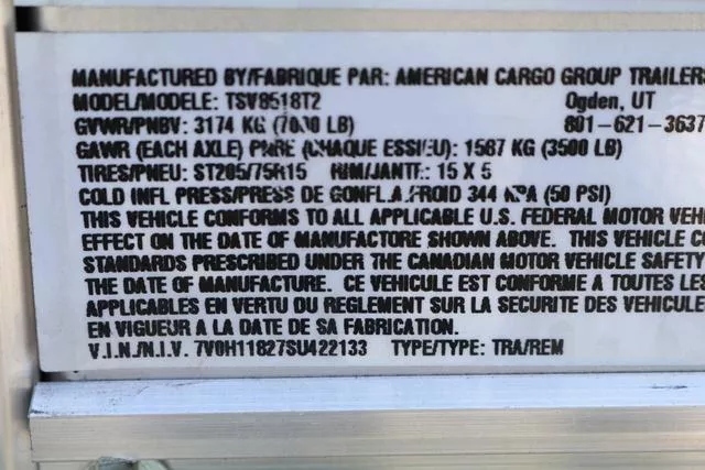 new Cargo (Enclosed) Trailers Haulmark  for sale, in Ontario, CA Thumbnail 12