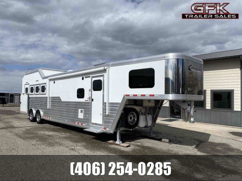 2023 Cimarron 4 Horse Side Load with 14'9" Living Quarter Trailer 2023 Cimarron 4 Horse Side Load with 14'9" Living Quarter Trailer