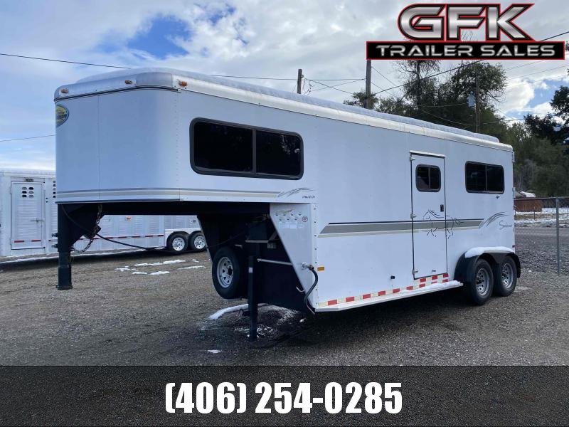 2003 Sundowner 2 Horse Straight Load Gooseneck Trailer 2003 Sundowner 2 Horse Straight Load Gooseneck Trailer