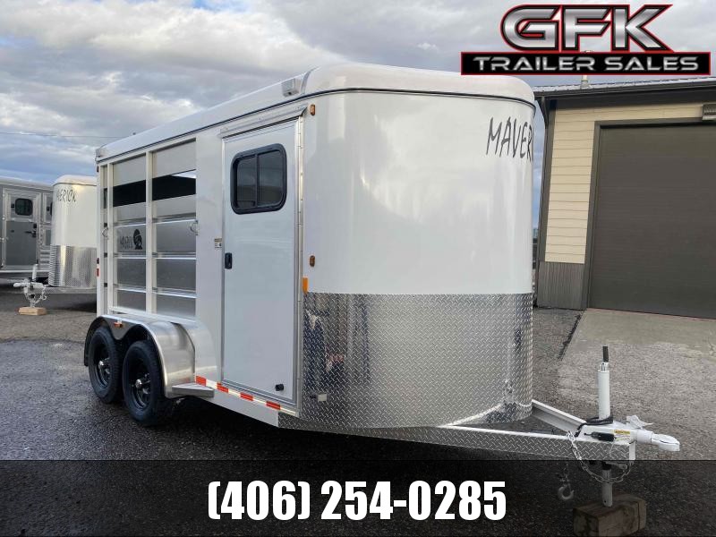 2022 Maverick HS 14' 2 Horse Bumper Pull 2022 Maverick HS 14' 2 Horse Bumper Pull