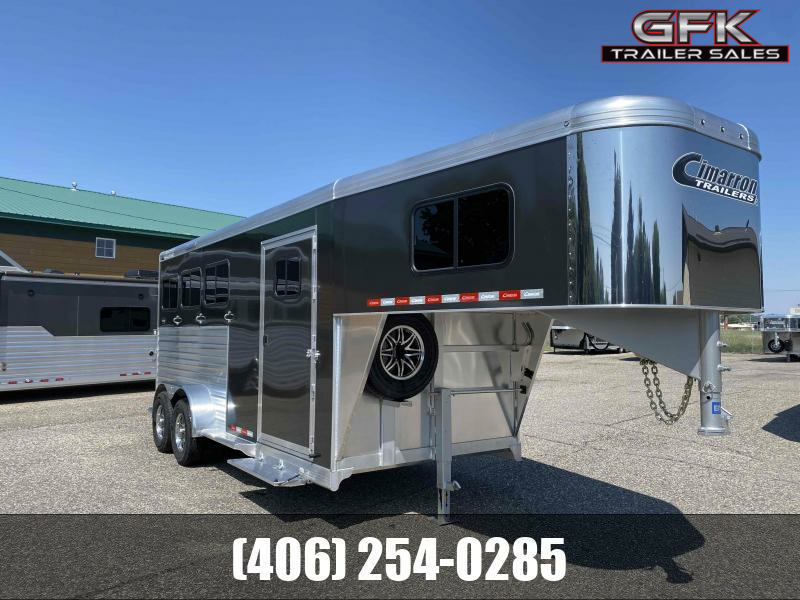 2024 Cimarron Norstar 3 Horse with Closet Tack GFK Trailer Sales