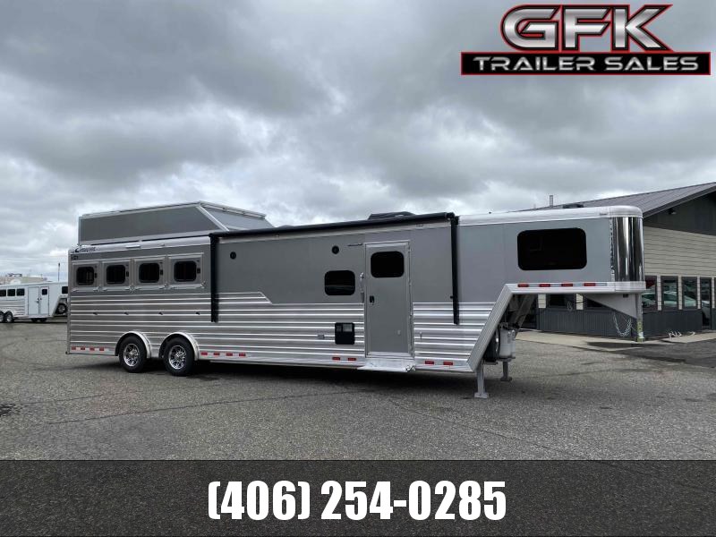 2021 Cimarron 4 Horse 13' LQ with Slide and Spread Axle Trailer 2021 Cimarron 4 Horse 13' LQ with Slide and Spread Axle Trailer