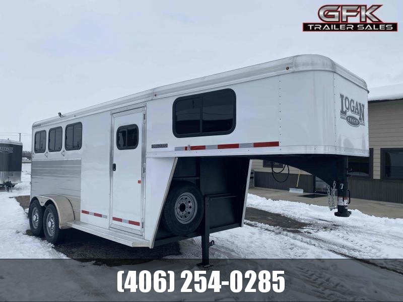 2023 Logan Bullseye 3 Horse Gooseneck Trailer 2023 Logan Bullseye 3 Horse Gooseneck Trailer