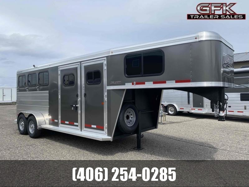 2022 Logan Bullseye 3 Horse Gooseneck Trailer with Closet Tack 2022 Logan Bullseye 3 Horse Gooseneck Trailer with Closet Tack