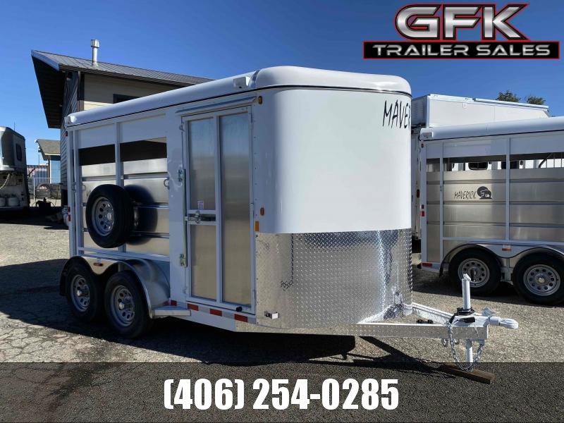 2021 Maverick 13' 2 Horse Slant Load Bumper Pull with Walk in Dressing Room 2021 Maverick 13' 2 Horse Slant Load Bumper Pull with Walk in Dressing Room