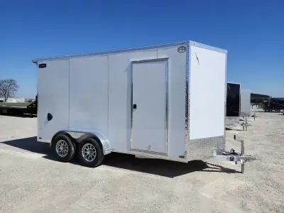 2027 Lightning Trailers 7x14 Cargo Trailer / 7K GVWR / 84' Height / 080