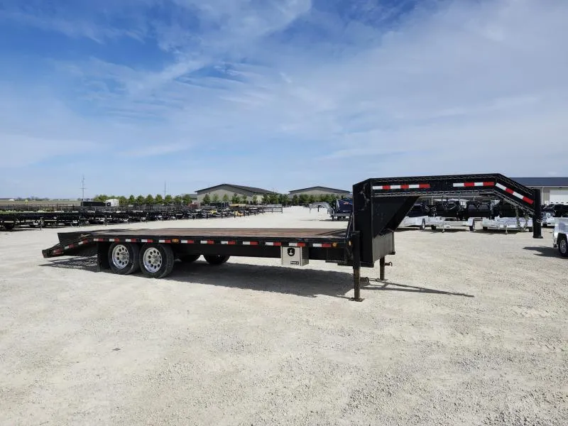 2017 PJ Trailers 102X25' Gooseneck Trailer / 20+5 / 15K
