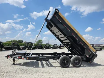 2027 Liberty Dump Trailers 83X14' Dump Trailer / 15k GVWR / Telescopic / 7 GA
