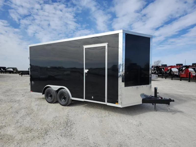 2026 Cross Trailers 8.5 x 16 TA Enclosed Cargo / 84' Height / 9.9K / .080 PolyCore