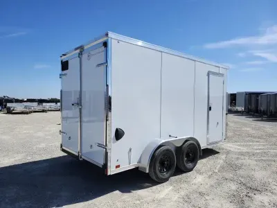 2026 Cross Trailers 7 x 14 TA Enclosed Cargo Trailer / 84' Height / .080 / +DD