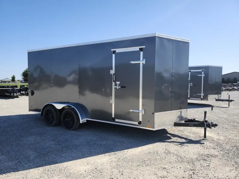 2026 Cross Trailers 7 x 16 TA Enclosed Cargo Trailer / Beta Series / 84' Height