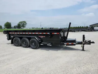 2026 Midsota 82X16 Triple Axle Dump Trailer / 24' Sides / 7GA
