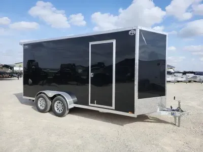 2027 Lightning Trailers 7x16 Cargo Trailer / 7K GVWR / 84' Height / 080