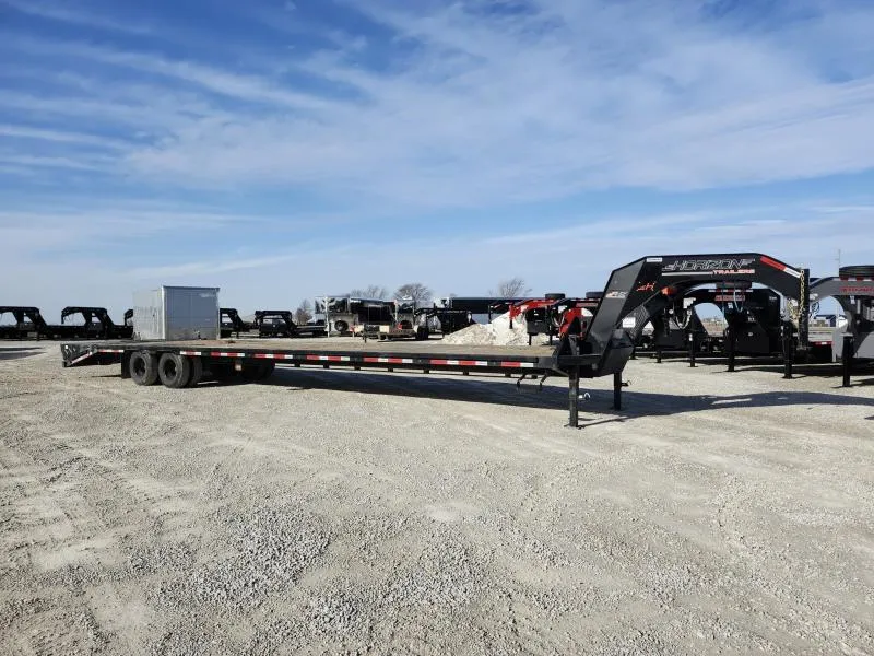 2025 Horizon Trailers 102X40' GOOSENECK TRAILER / 22K GVWR / MAX RAMPS