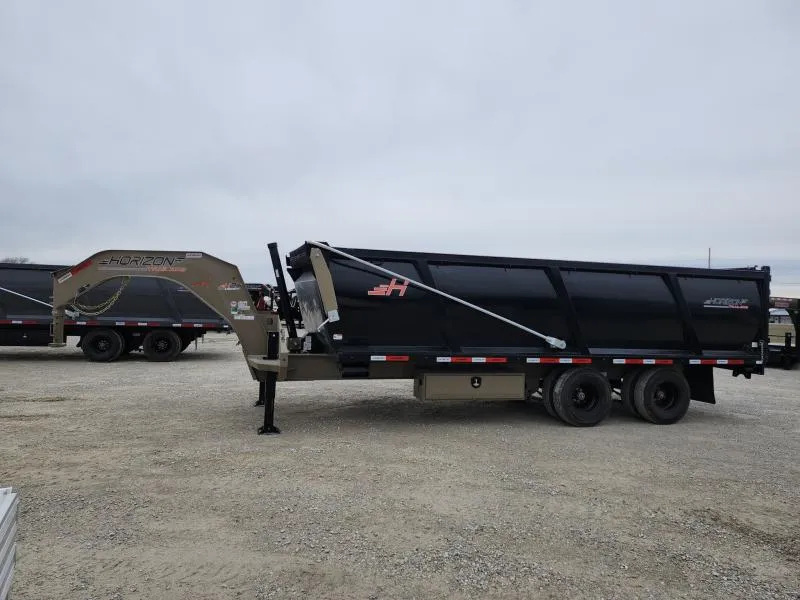 2026 Horizon Trailers HZH 96X20' Deckover Gooseneck Dump / 48' Sides / 25.9k